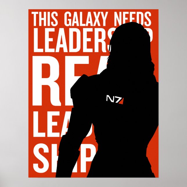 Real Leadership: Femshep Poster (Front)