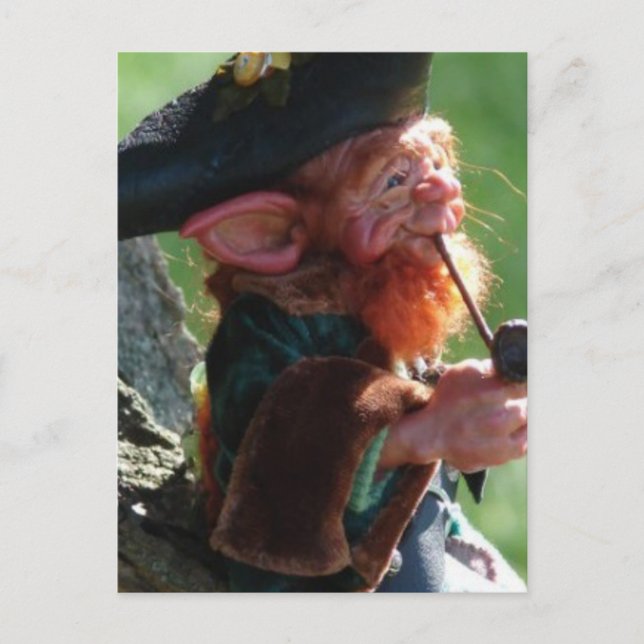 real leprechaun postcard (Front)