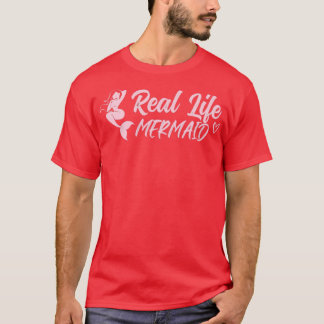 Real life mermaid Mermaid in disguise 5 T-Shirt