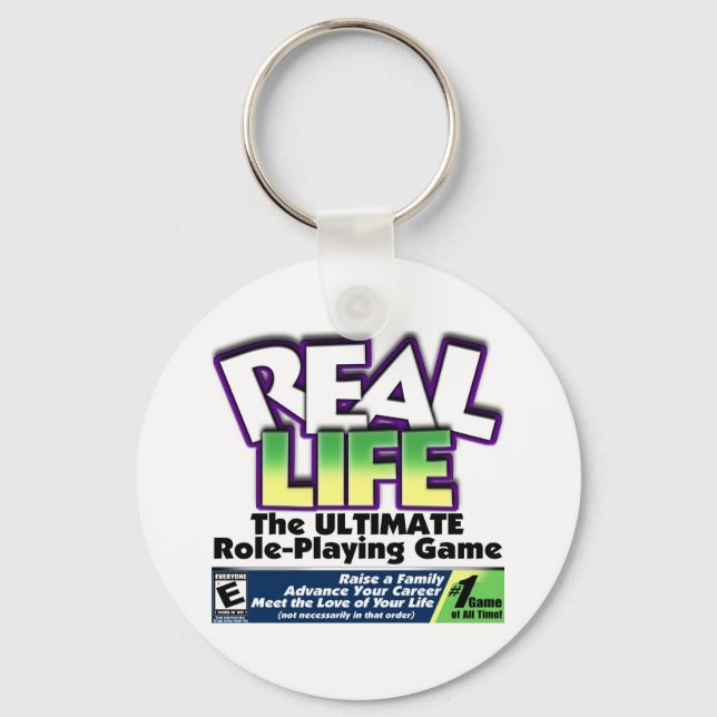 Real Life RPG Key Ring (Front)
