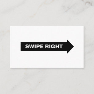 Real Life Swipe Right Card