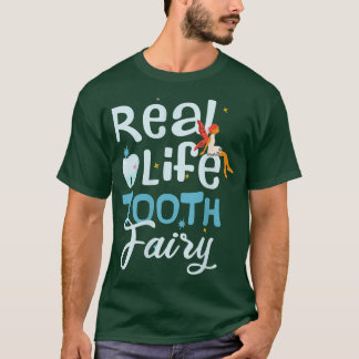 Real life tooth fairy tooth teeth  T-Shirt