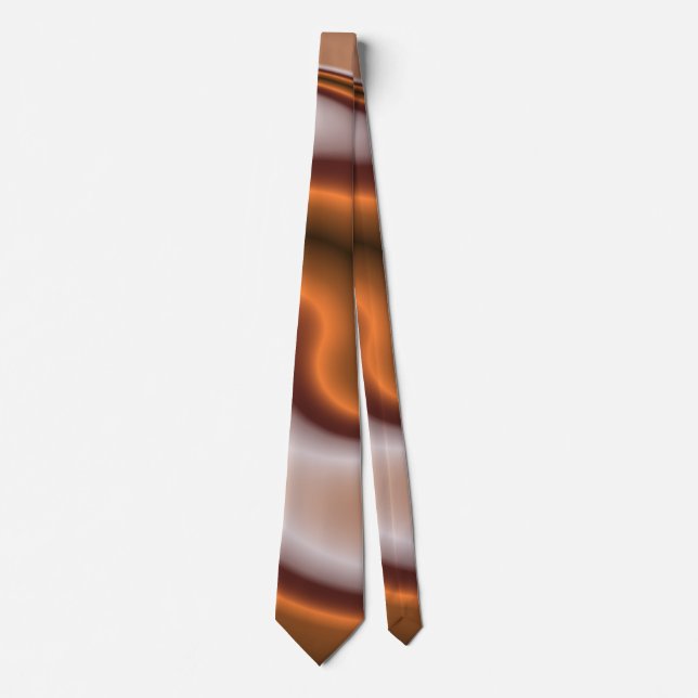 Real Life Yin Yang Copper Tie (Front)