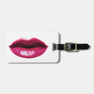 Real lips Luggage Tag