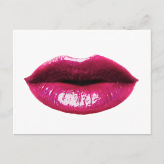 Real lips postcard