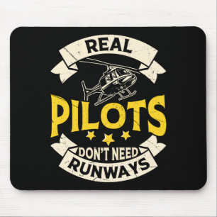 Real Lots Dont Need Runways Long Sleeve  Mouse Mat