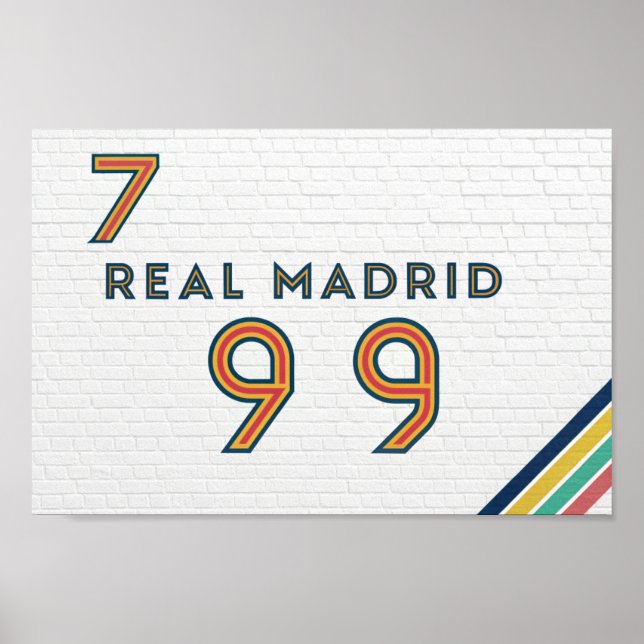 Real Madrid Poster (Front)