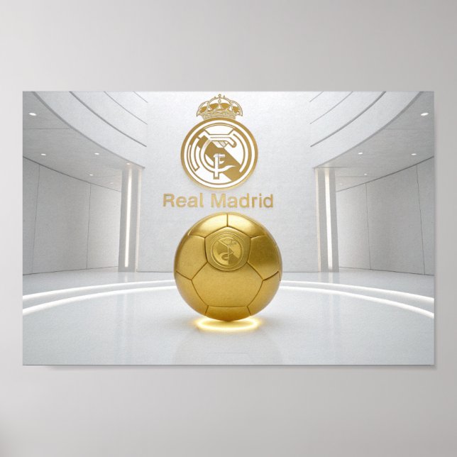 Real Madrid Poster (Front)