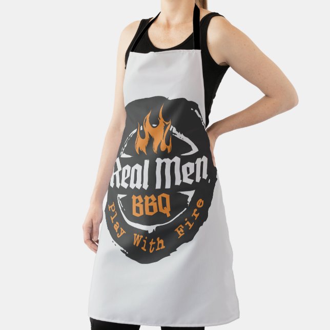 Real Men BB Apron (Insitu)