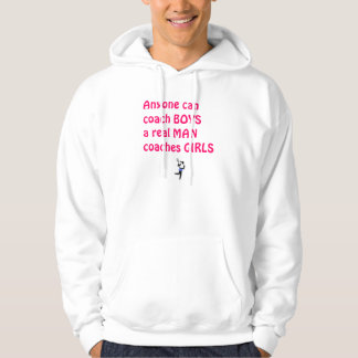 Real Men Coach Girls-Lacrosse Hoodie