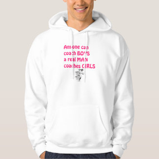 Real Men Coach Girls-Soccer Hoodie