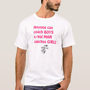 Real Men Coach Girls-Soccer T-Shirt