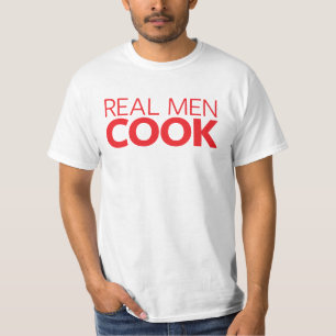Real Men Cook T-Shirt