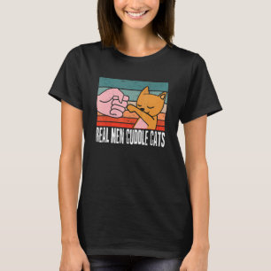 Real Men Cuddle Cats Tees Cat People For Men 4