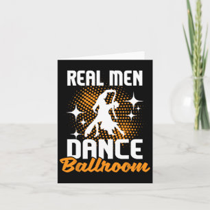 Real Men Dance Ballroom - Dancing Partner Dancer I Card