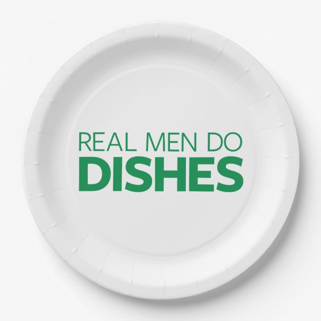Real Men Do Dishes (Front)