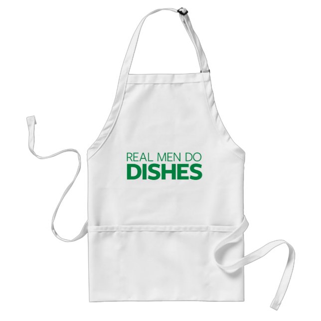 Real Men Do Dishes Standard Apron (Front)