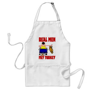 Real Men Fry Turkey Standard Apron