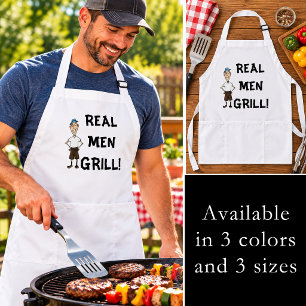 Real Men Grill Apron