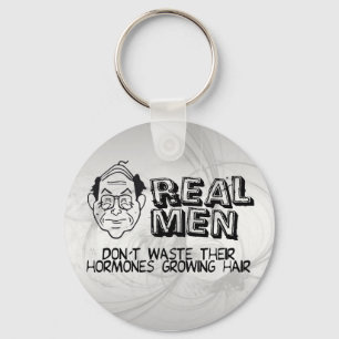 Real Men Key Ring