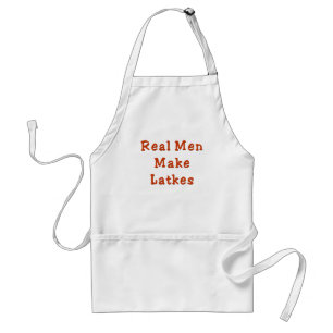 real men latkes apron