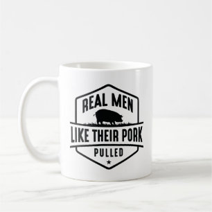 Real Men Like Their Pork Pulled Coffee Mug