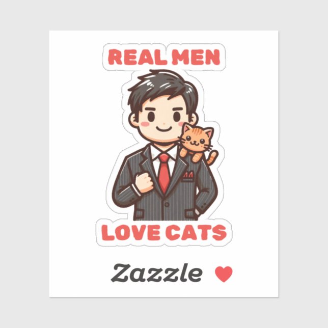 Real Men Love Cats (Sheet)