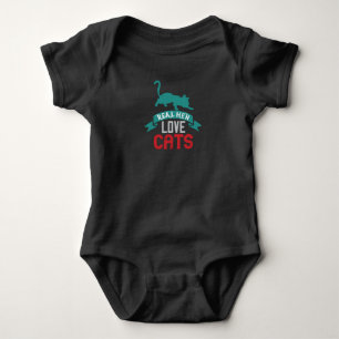 Real men Love Cats Baby Bodysuit