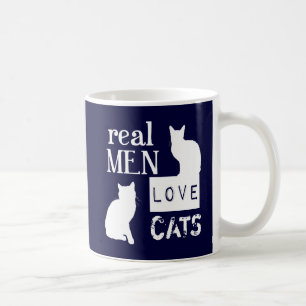 Real Men Love Cats Coffee Mug
