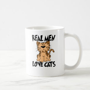 Real Men Love Cats Coffee Mug
