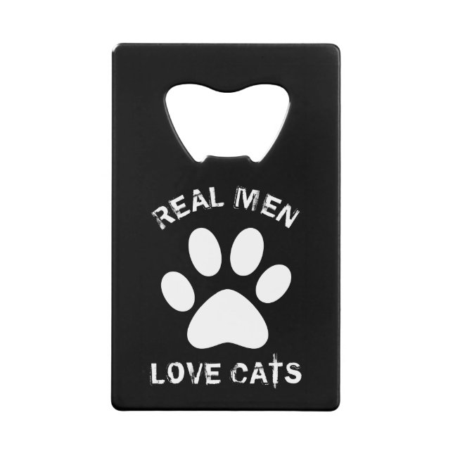 Real Men Love Cats Custom Text Personalised (Front)