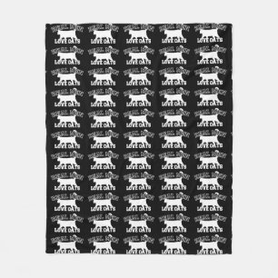 Real Men Love Cats Fleece Blanket