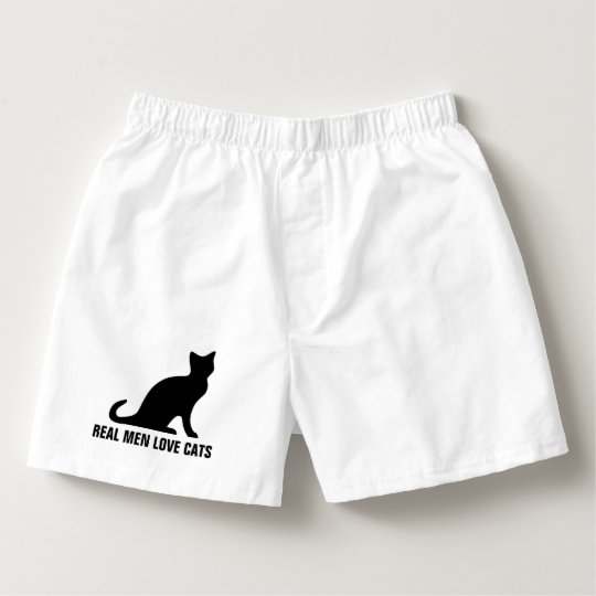 boxer shorts with cats