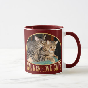 Real Men Love Cats Mug