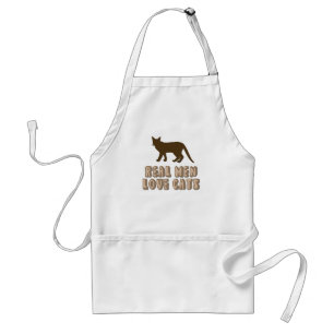 Real Men Love Cats Standard Apron