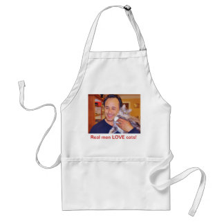 Real Men Love Cats Standard Apron
