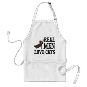 Real Men Love Cats Standard Apron