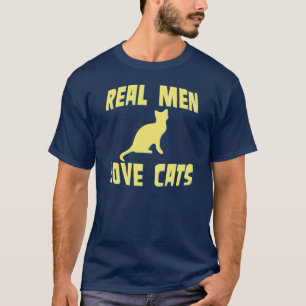 Real Men Love Cats T-Shirt