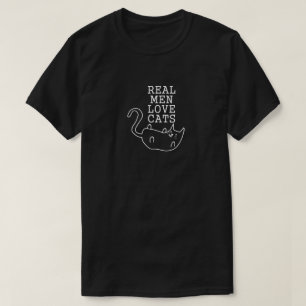 REAL MEN LOVE CATS T-Shirt