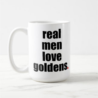 Real Men Love Goldens Mug