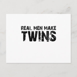 Real men make... Cool father's day gift Postcard