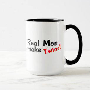 Real Men Make Twins Mug