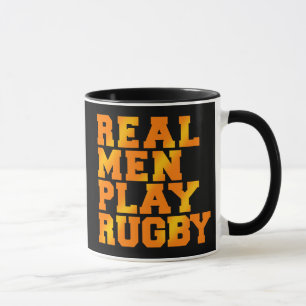 Real Men Play Rugby Mug