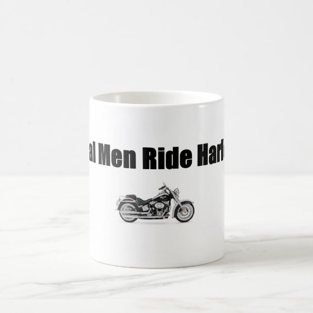 Real Men Ride Harley's Coffee Mug (Center)