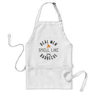 Real Men Smell Like Barbecue Standard Apron