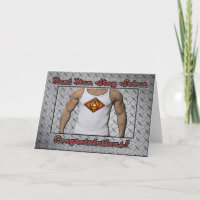 REAL MEN STAY SOBER Sobriety Recovery AA Card