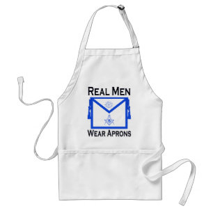 Real Men Wear Aprons - Masonic