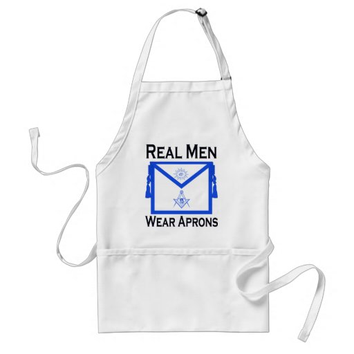 Image of Real Men Wear Aprons - Masonic