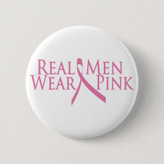 real men wear pink 2009 6 cm round badge