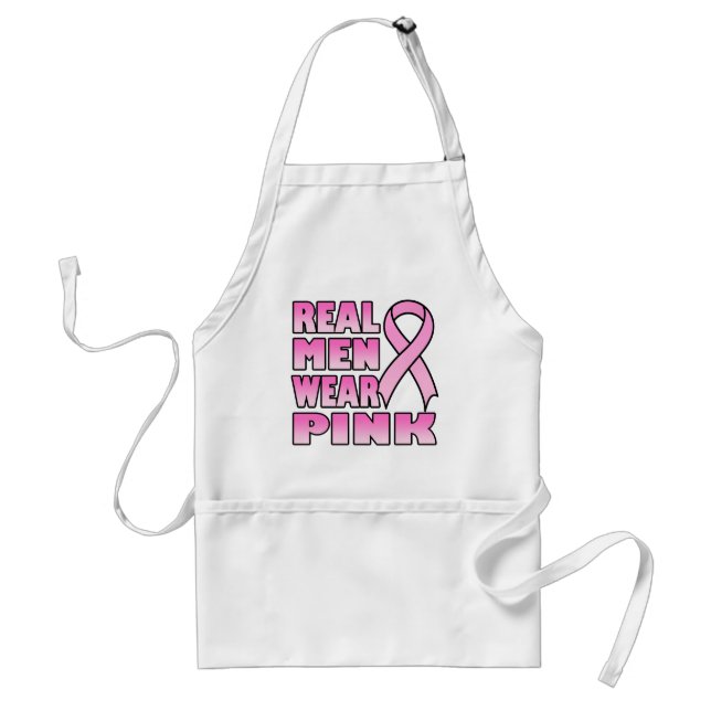 real men wear pink Apron (Front)